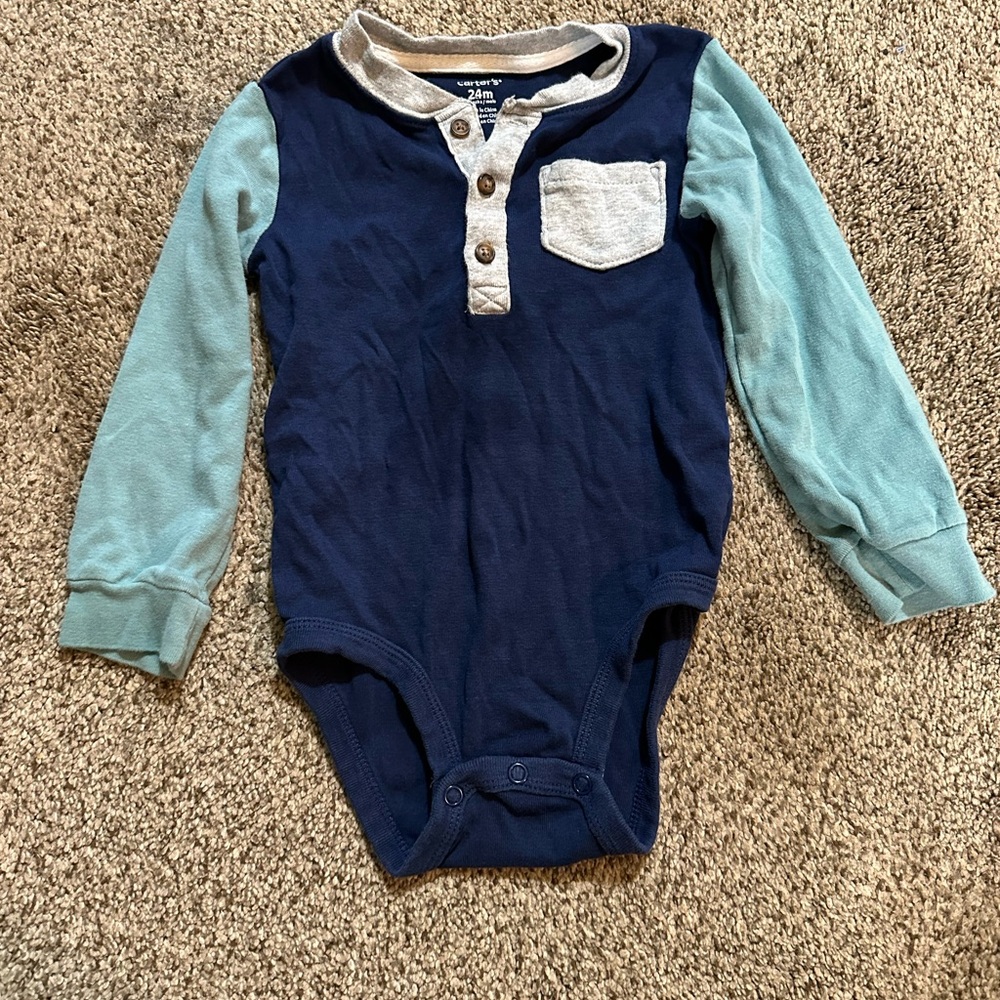 Kids Carters long sleeve onesies set - Picture 7 of 10